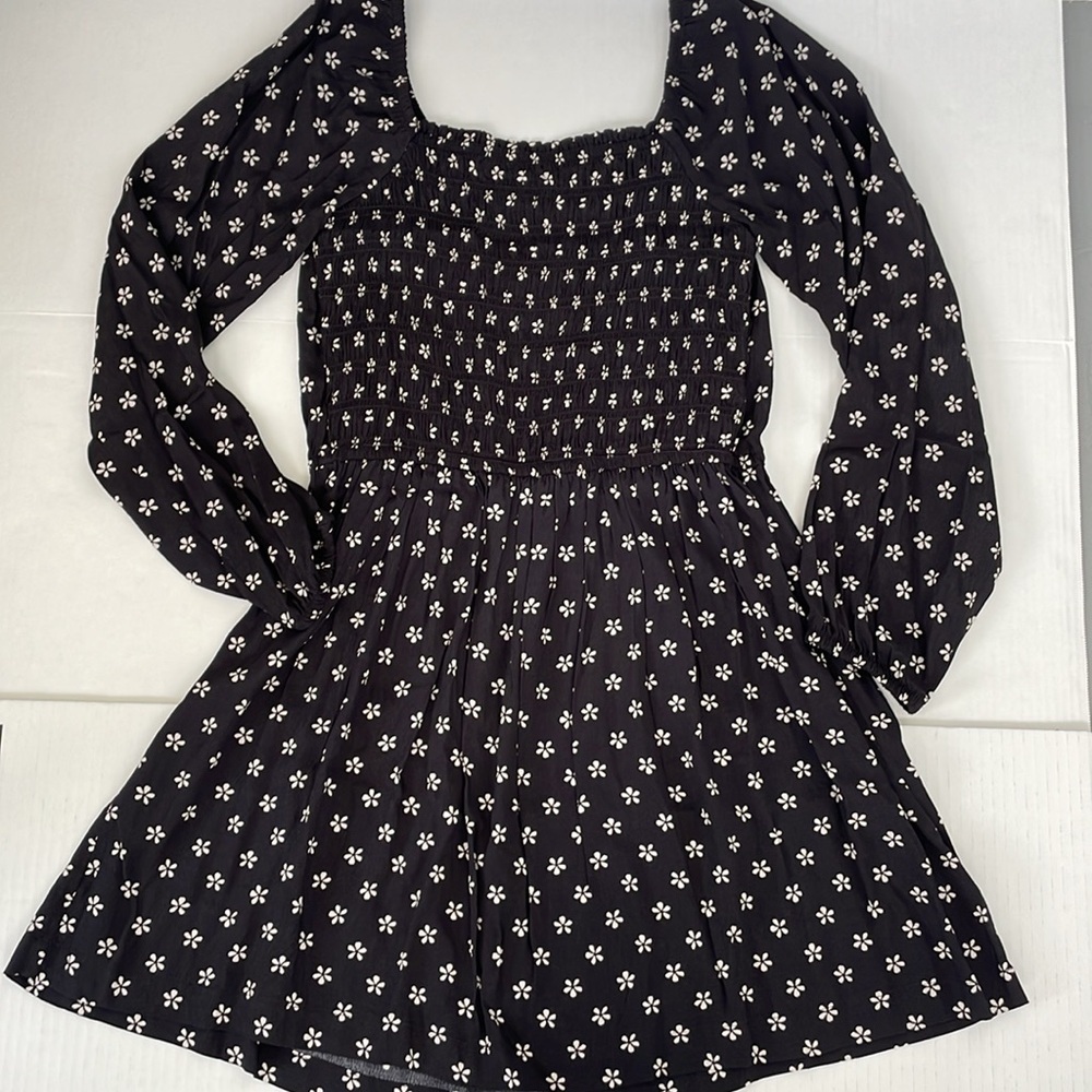 GAP Teen Black and Cream Casual Dress Size 18-20
